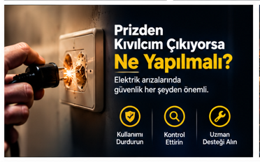 Prizden Kıvılcım Çıkıyorsa Ne Yapılmalı? Elektrik Arızalarında Güvenlik